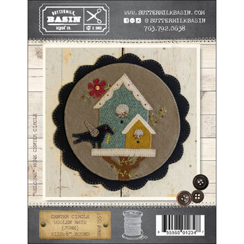 Welcome Home Center Circle Mat - June Pattern, Image