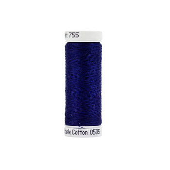 Sulky 50wt Cotton Thread #0505 Deep Arctic Sky - 160yd, Image