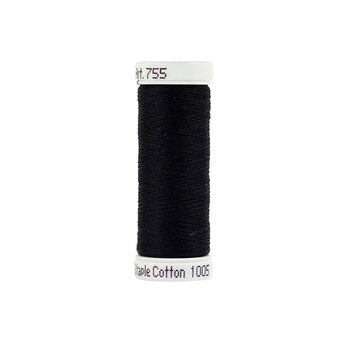 Sulky 50wt Cotton Thread #1005 Black - 160yd