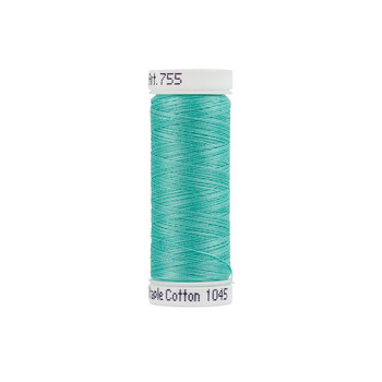 Sulky 50wt Cotton Thread #1045 Light Teal - 160yd, Image