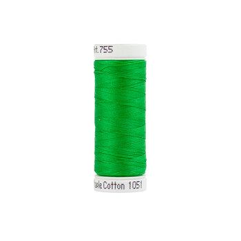 Sulky 50wt Cotton Thread #1051 Christmas Green - 160yd, Image