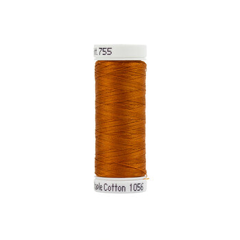 Sulky 50wt Cotton Thread #1056 Medium Tawny Tan - 160yd, Image