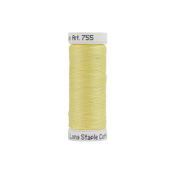 Sulky 50wt Cotton Thread #1061 Pale Yellow - 160yd, Image