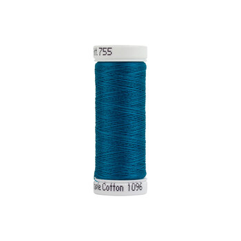 Sulky 50wt Cotton Thread #1096 Dark Turquoise - 160yd, Image