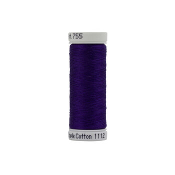 Sulky 50wt Cotton Thread #1112 Royal Purple - 160yd, Image