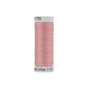 Sulky 50wt Cotton Thread #1115 Light Pink - 160yd, Image