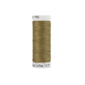 Sulky 50wt Cotton Thread #1179 Dark Taupe - 160yd, Image