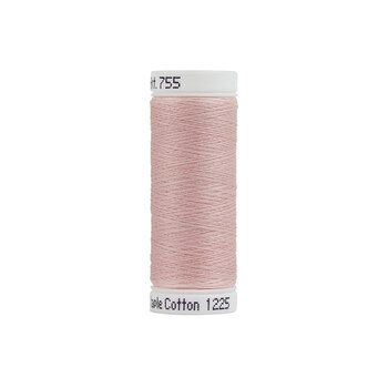 Sulky 50wt Cotton Thread #1225 Pastel Pink - 160yd, Image