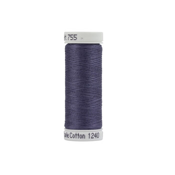 Sulky 50wt Cotton Thread #1240 Smokey Gray - 160yd, Image