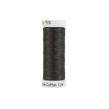 Sulky 50wt Cotton Thread #1241 Dark Ash - 160yd, Image