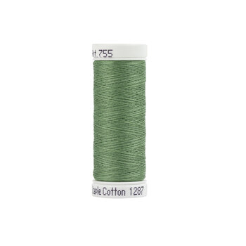 Sulky 50wt Cotton Thread #1287 French Green - 160yd, Image