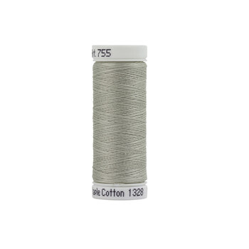 Sulky 50wt Cotton Thread #1328 Nickel Gray - 160yd, Image