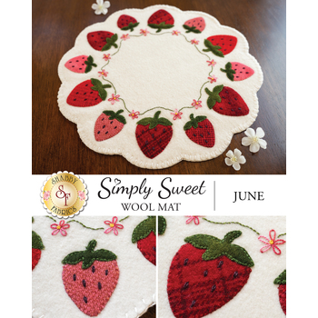  Simply Sweet Mats - June - Wool Kit