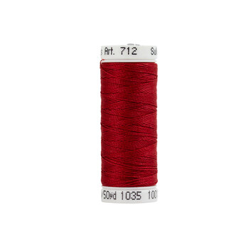 Sulky 12wt Cotton Petites Thread #1035 Dark Burgundy - 50yd, Image