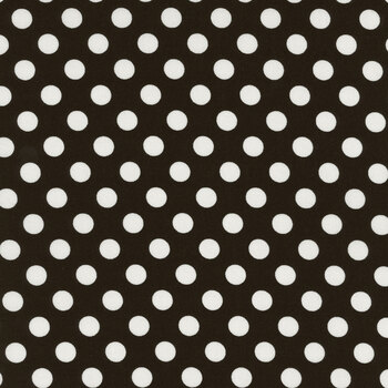 Kimberbell Basics Refreshed MAS8216-J Black Dots by Maywood Studio, Image