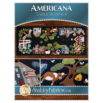 Americana Table Runner Pattern, Image