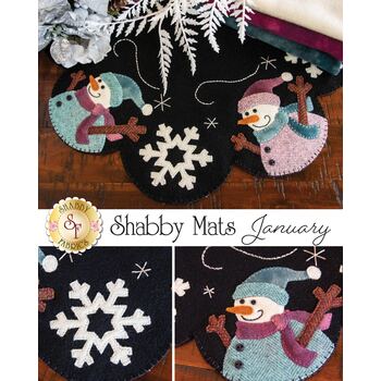  Shabby Mats - January - Wool Kit, Image