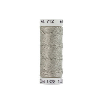 Sulky 12wt Cotton Petites Thread #1328 Nickel Gray - 50yd, Image