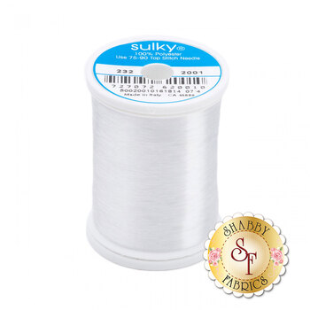 Sulky Invisible Polyester Thread 232-2001 - 2200yd