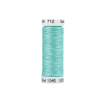 Sulky 12wt Cotton Petites Thread #1045 Light Teal - 50yd, Image