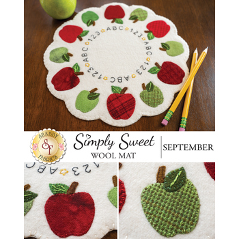  Simply Sweet Mats - September - Wool Kit, Image