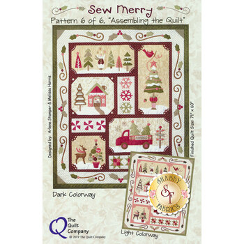 Sew Merry - Set of 6 Patterns + Fabric Accessory Packet, Image