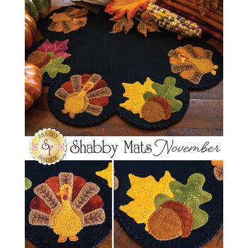  Shabby Mats - November - Wool Kit, Image