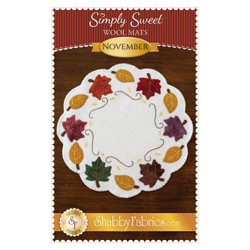 Simply Sweet Mats - November Pattern - PDF Download, Image