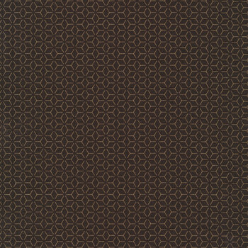 Kimberbell Basics 8254-A Brown Connected Stars by Kim Christopherson for Maywood Studio, Image