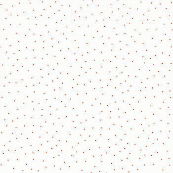 Kimberbell Basics Refreshed MAS8210-WO White/Orange Tiny Dots by Maywood Studio, Image