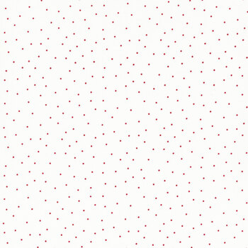 Kimberbell Basics Refreshed MAS8210-WR White/Red Tiny Dots by Maywood Studio