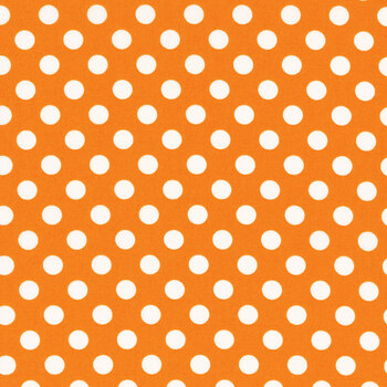 Kimberbell Basics Refreshed MAS8216-O Orange Dots by Maywood Studio, Image