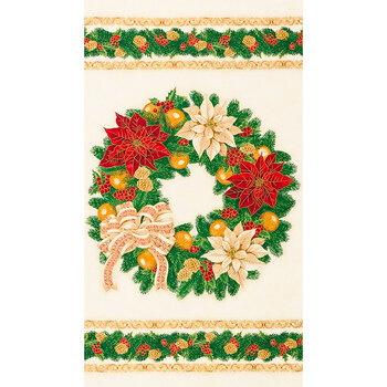 Holiday Flourish 13 19252-223 Holiday Panel by Robert Kaufman Fabrics, Image