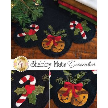  Shabby Mats - December - Wool Kit, Image