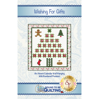 Wishing For Gifts Advent Calendar Wall Hanging - Pattern, Image