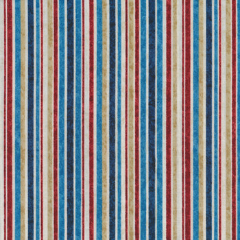 Stonehenge Stars & Stripes 23462-49 by Deborah Edwards for Northcott Fabrics, Image