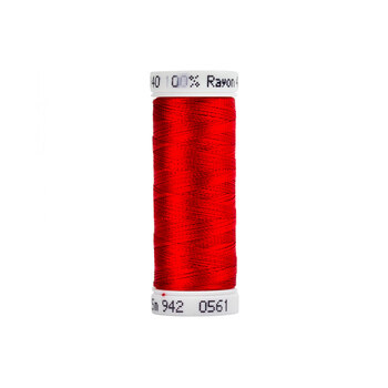 Sulky 40wt Rayon Thread #0561 Lipstick - 250yd, Image