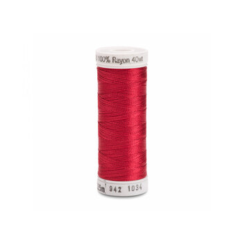 Sulky 40wt Rayon Thread #1034 Burgundy - 250yd