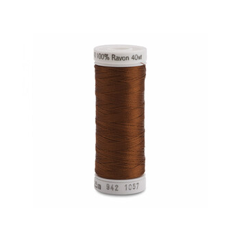 Sulky 40wt Rayon Thread #1057 Dk. Tawny Tan - 250yd, Image