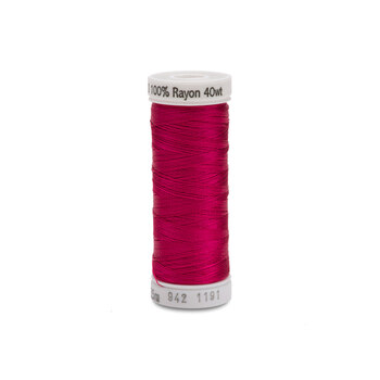 Sulky 40wt Rayon Thread #1191 Dk. Rose - 250yd