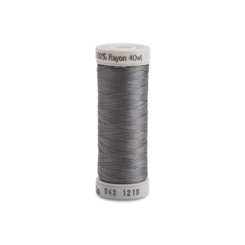 Sulky 40wt Rayon Thread #1219 Gray - 250yd, Image