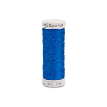 Sulky 40wt Rayon Thread #1253 Dk. Sapphire - 250yd, Image