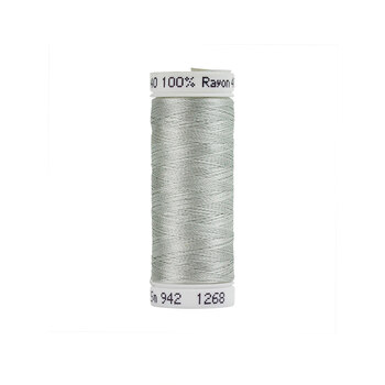 Sulky 40wt Rayon Thread #1268 Lt. Gray Khaki - 250yd, Image