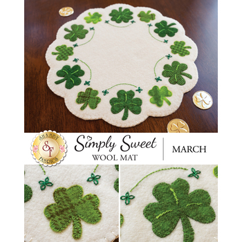  Simply Sweet Mats - March - Wool Kit, Image