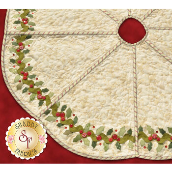 Holly & Berries Tree Skirt Pattern