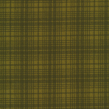 Another Moose Is Loose 9615-44 Plaid Green by Benartex Fabrics, Image