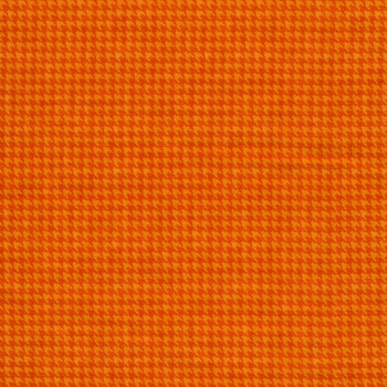 Houndstooth Basics 8624-36 Tangerine by Henry Glass Fabrics, Image