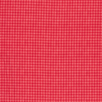 Houndstooth Basics 8624-85 Rose Berry by Henry Glass Fabrics, Image