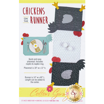 Chickens On The Runner Pattern, Image