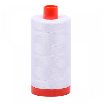 Aurifil Cotton Thread A1050-2024 White - 1422yd